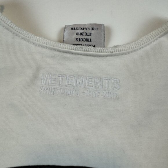 Vetements Hip Hop Cut Tee - Picture 7 of 7